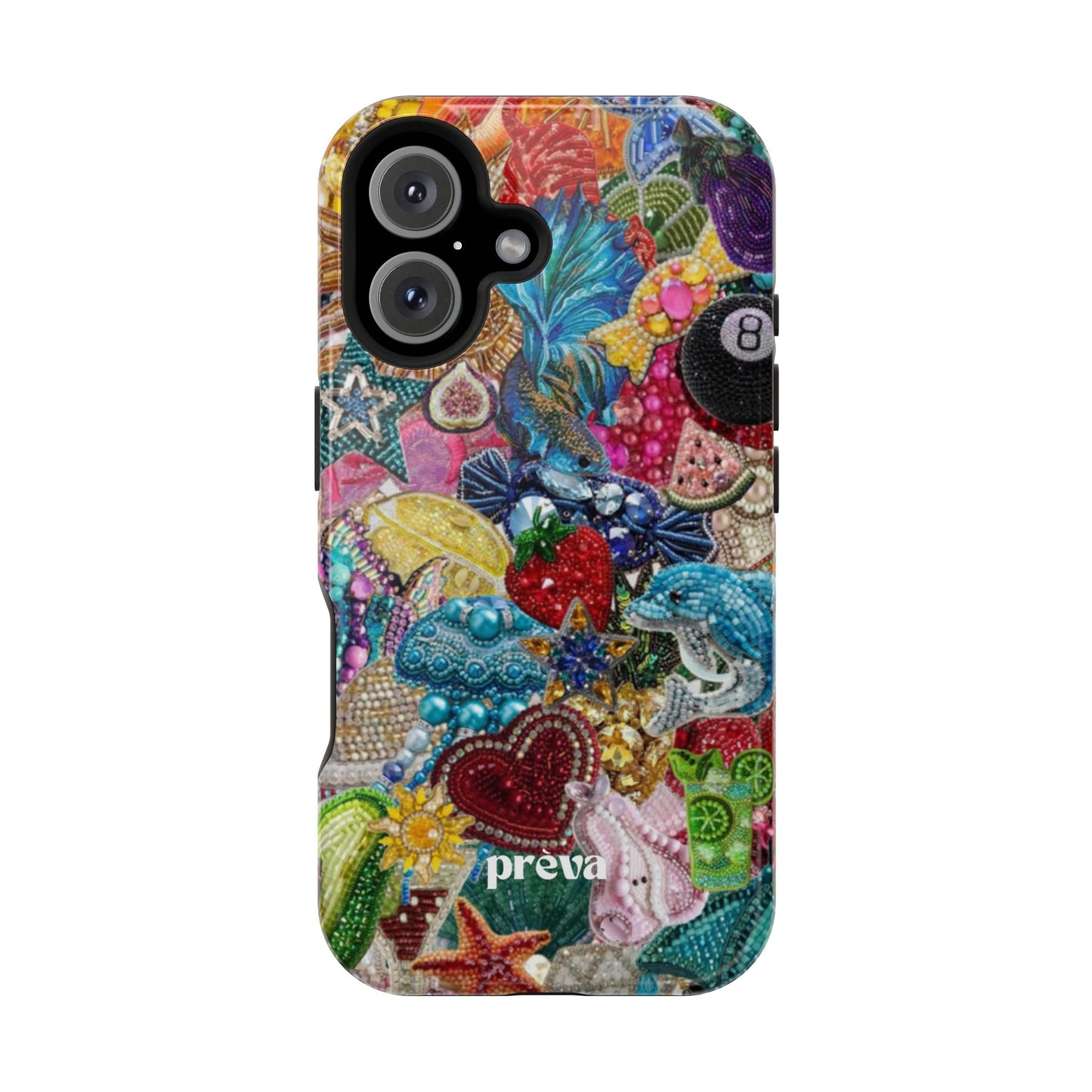 Colorful Rhinestone Phone Case