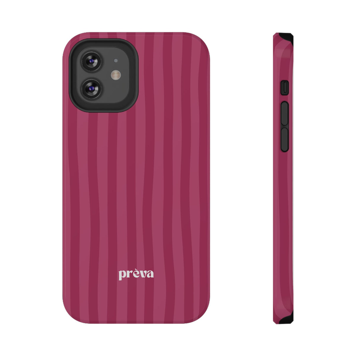 Magenta Stripes Phone Case
