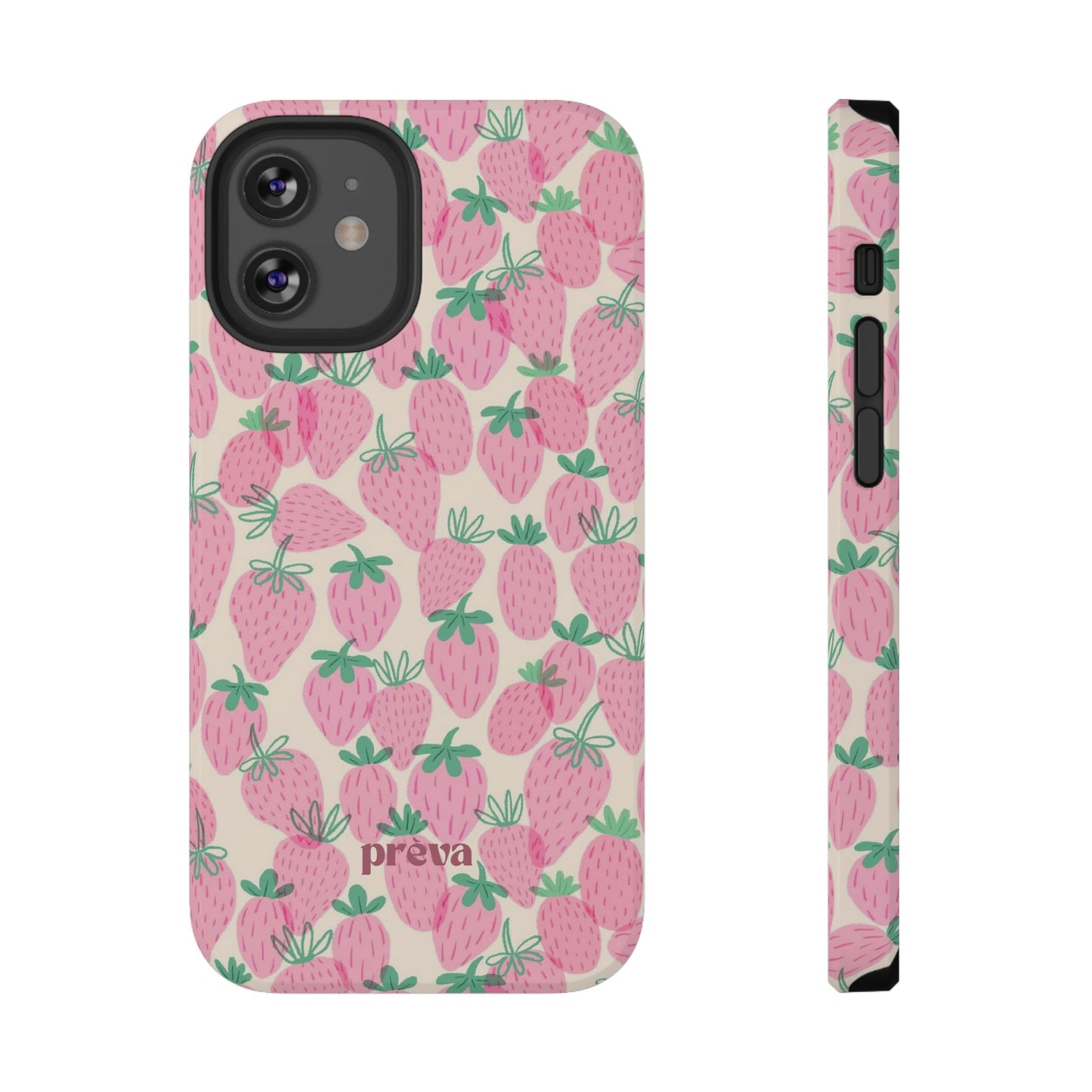 Pink Strawberry Phone Case