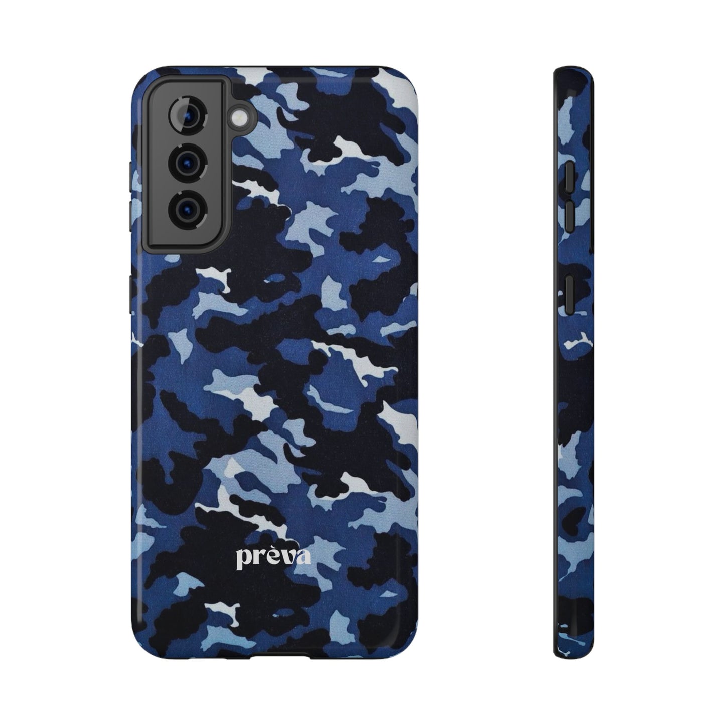 Blue Camo Phone Case