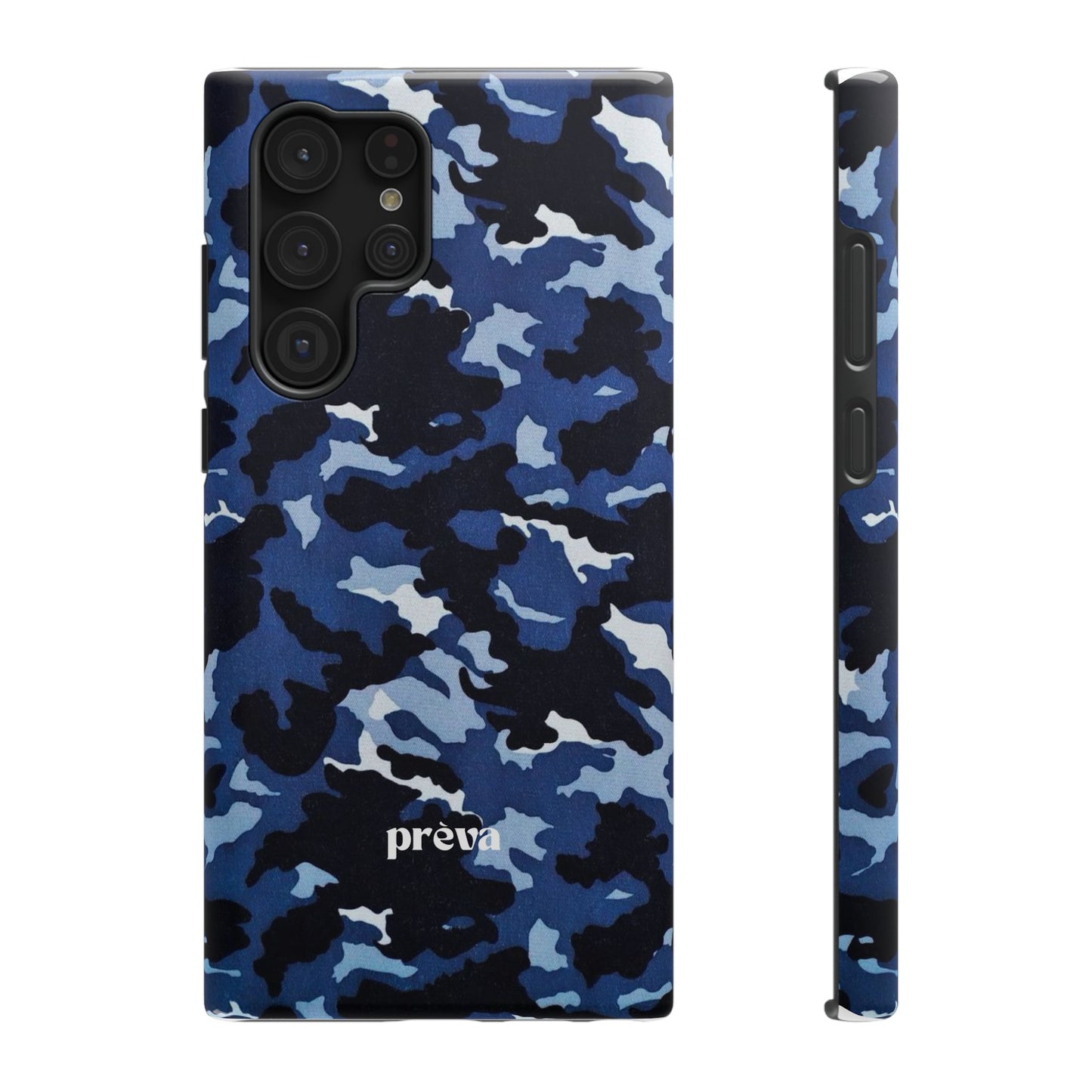 Blue Camo Phone Case