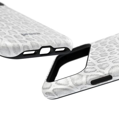 White Snake Phone Case