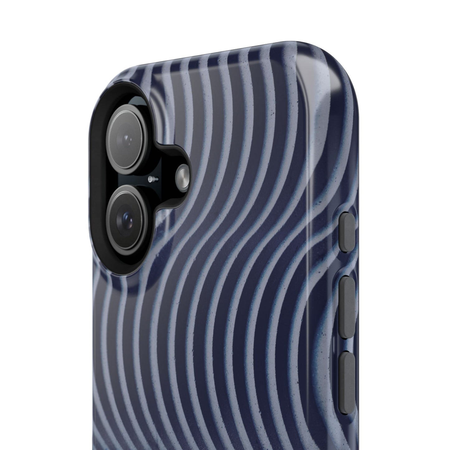 Wavy Navy Phone Case