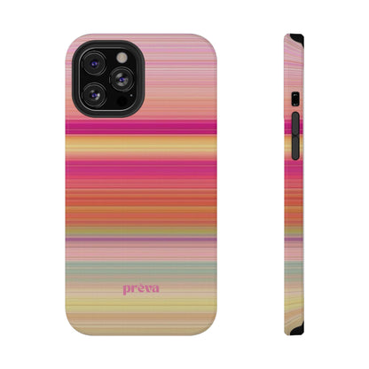Pastel Stripe Rays Phone Case