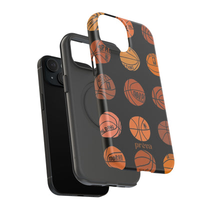 Black Basketball Phone Case