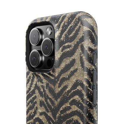 Phone Case — Impact‑Resistant Tiger Print Rug Texture