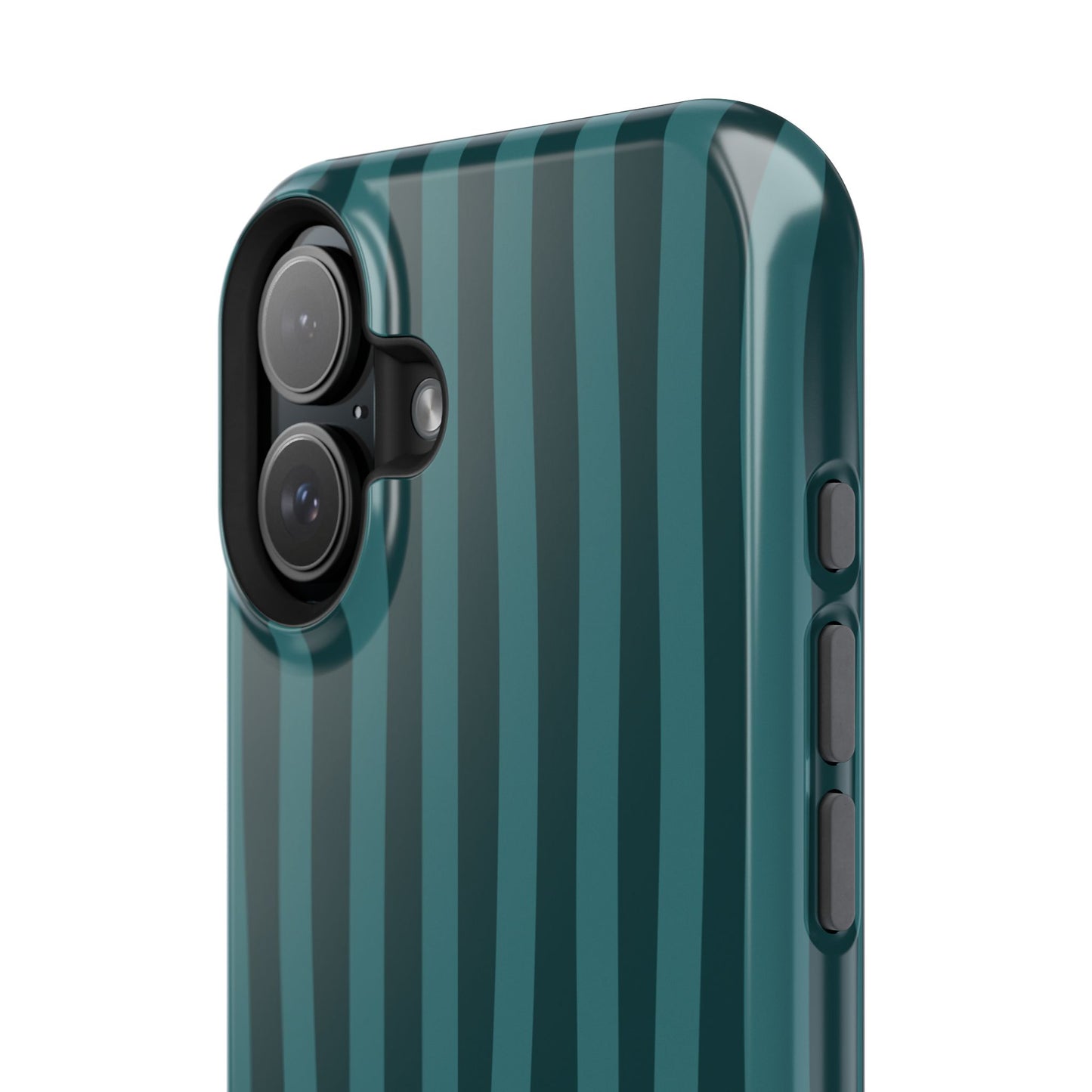 Dark Stripes Turquoise Phone Case