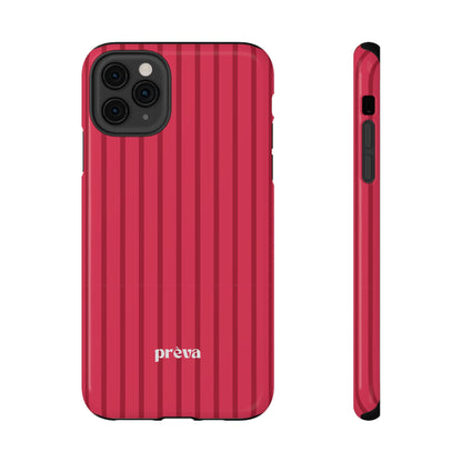 Pinky Red Stripes Phone Case