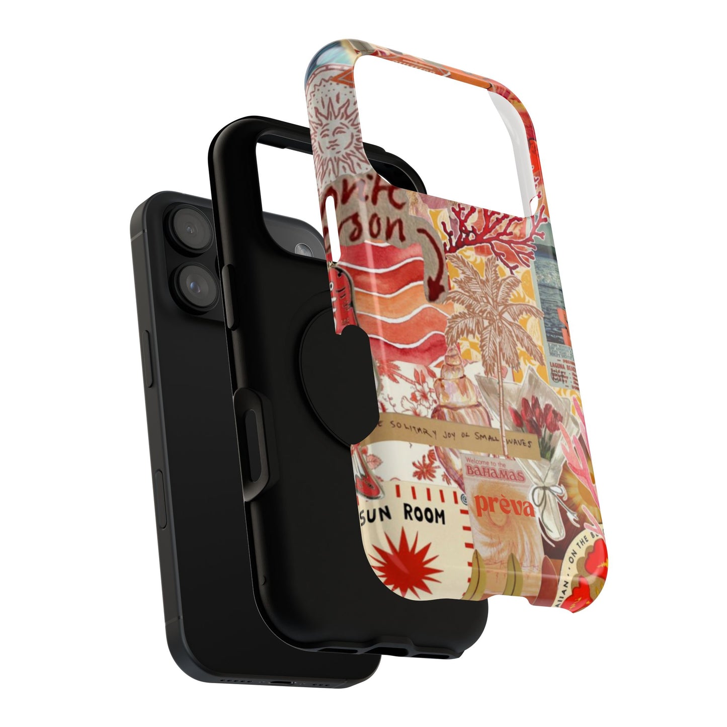 Vintage Floral Collage Phone Case