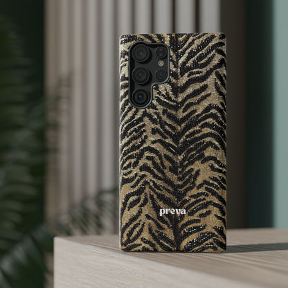 Phone Case — Impact‑Resistant Tiger Print Rug Texture