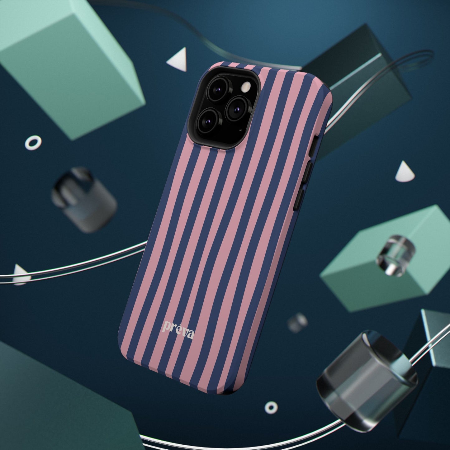 Blue and Pink Stripes Case