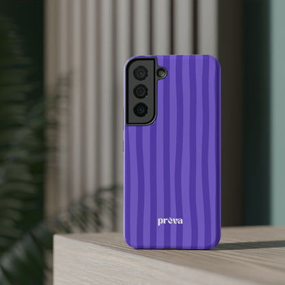 Dark Purple Stripes Phone Case
