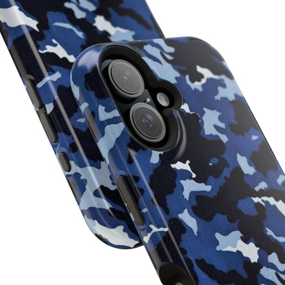 Blue Camo Phone Case