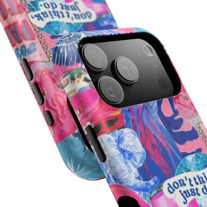 Vibrant Galaxy Collage Phone Case