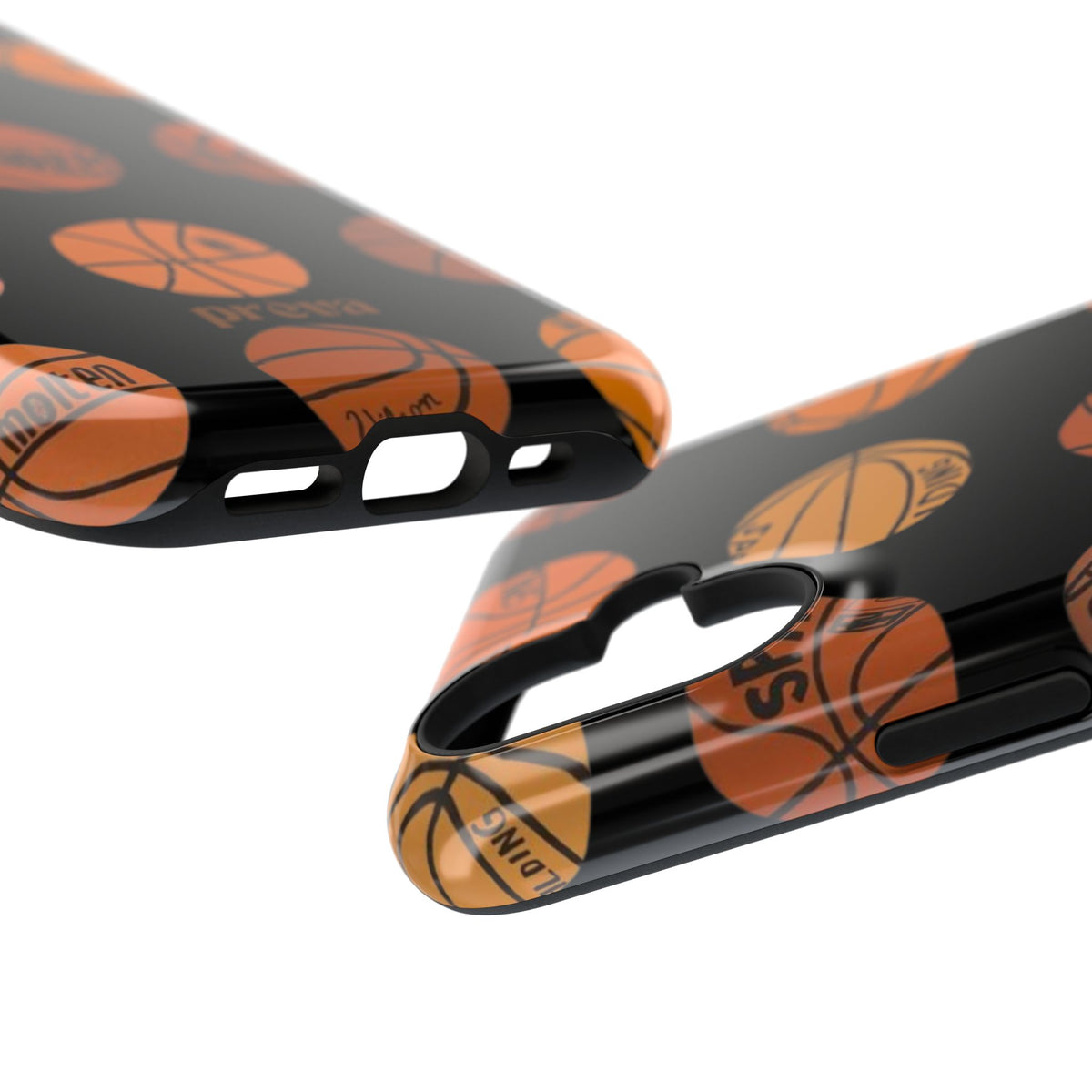 Black Basketball Phone Case