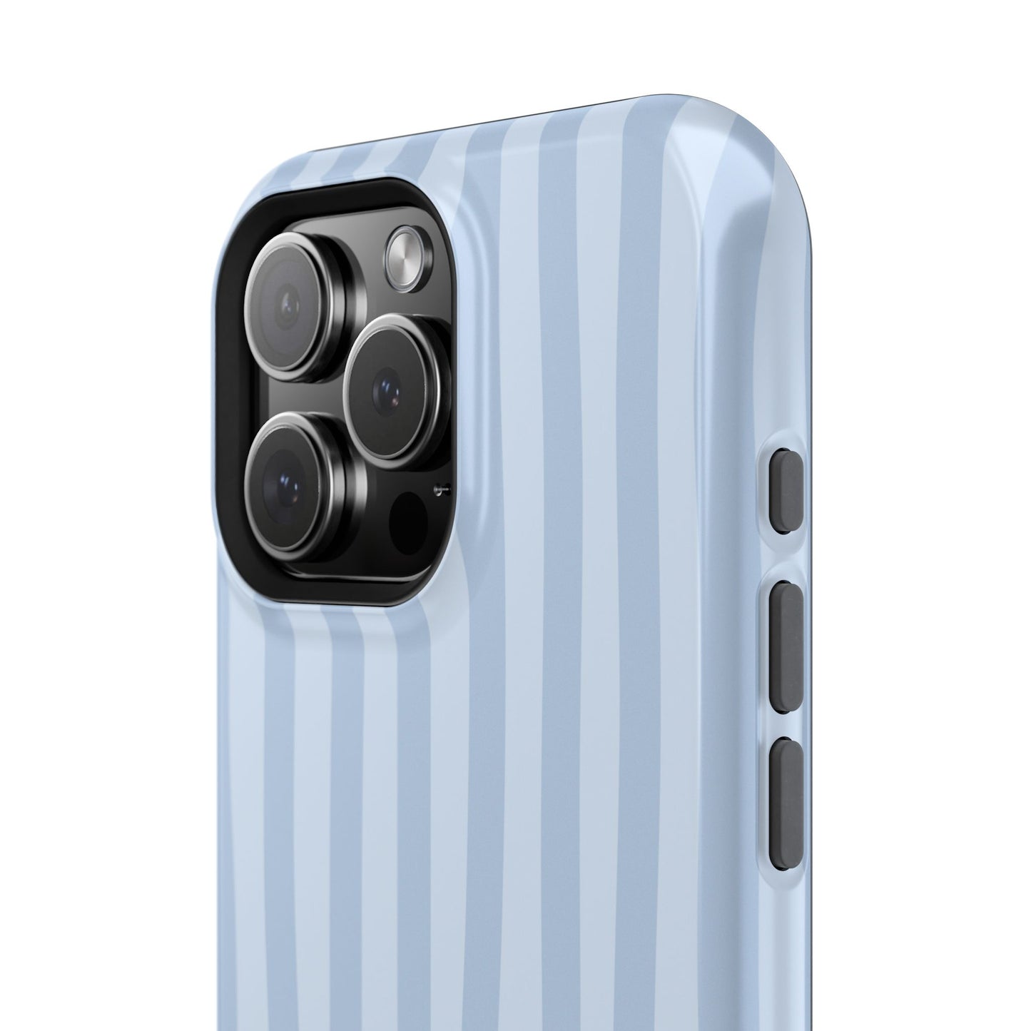 Pastel Blue Stripes Phone Case