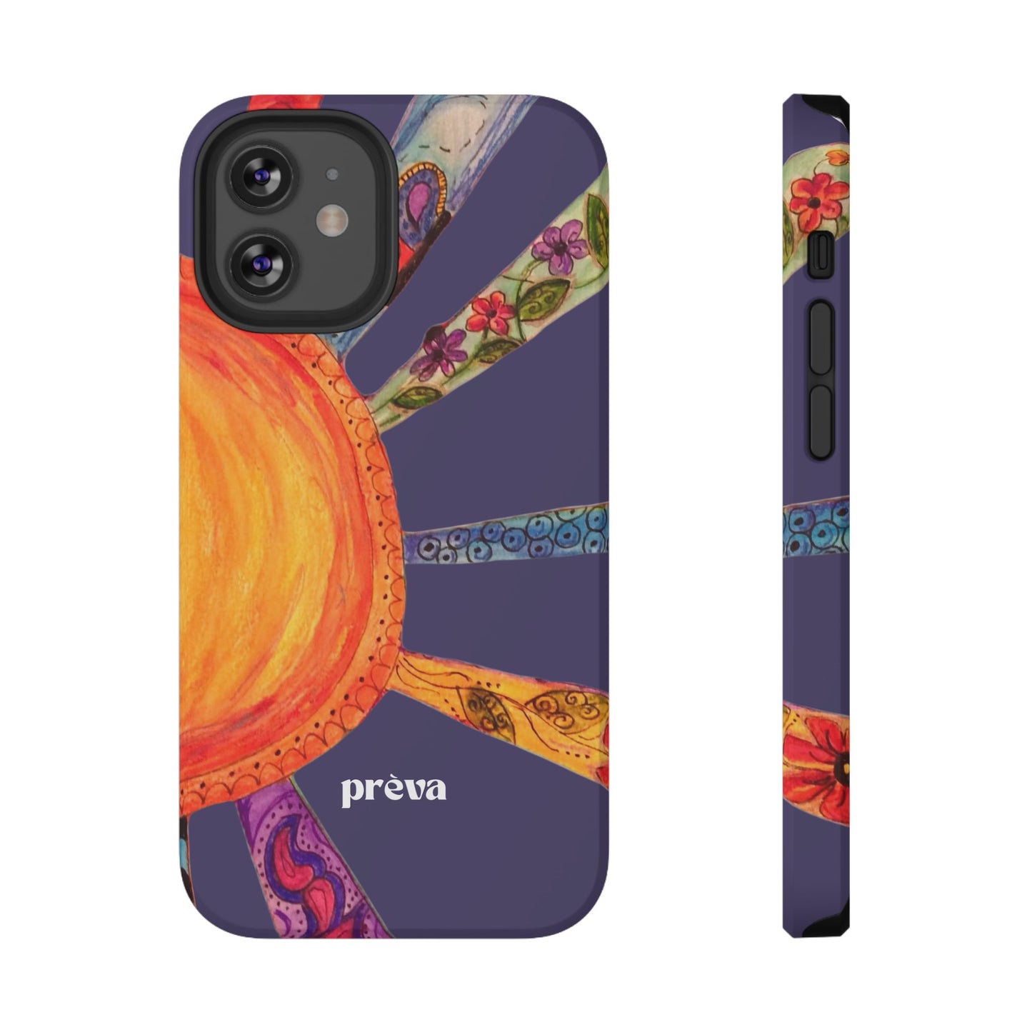 Purple Cancun Sun Phone Case