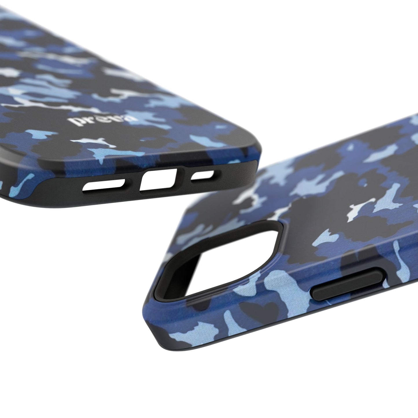 Blue Camo Phone Case
