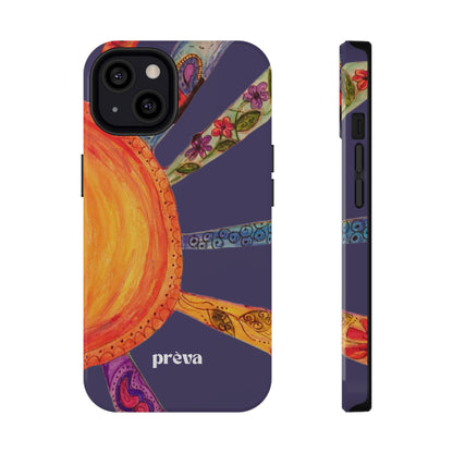 Purple Cancun Sun Phone Case