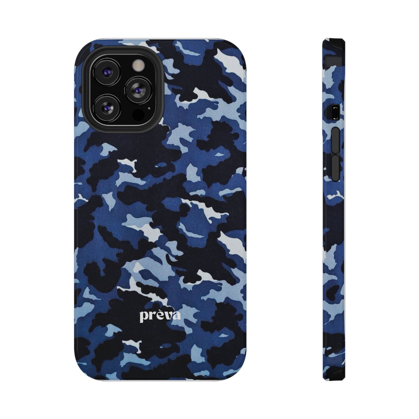 Blue Camo Phone Case