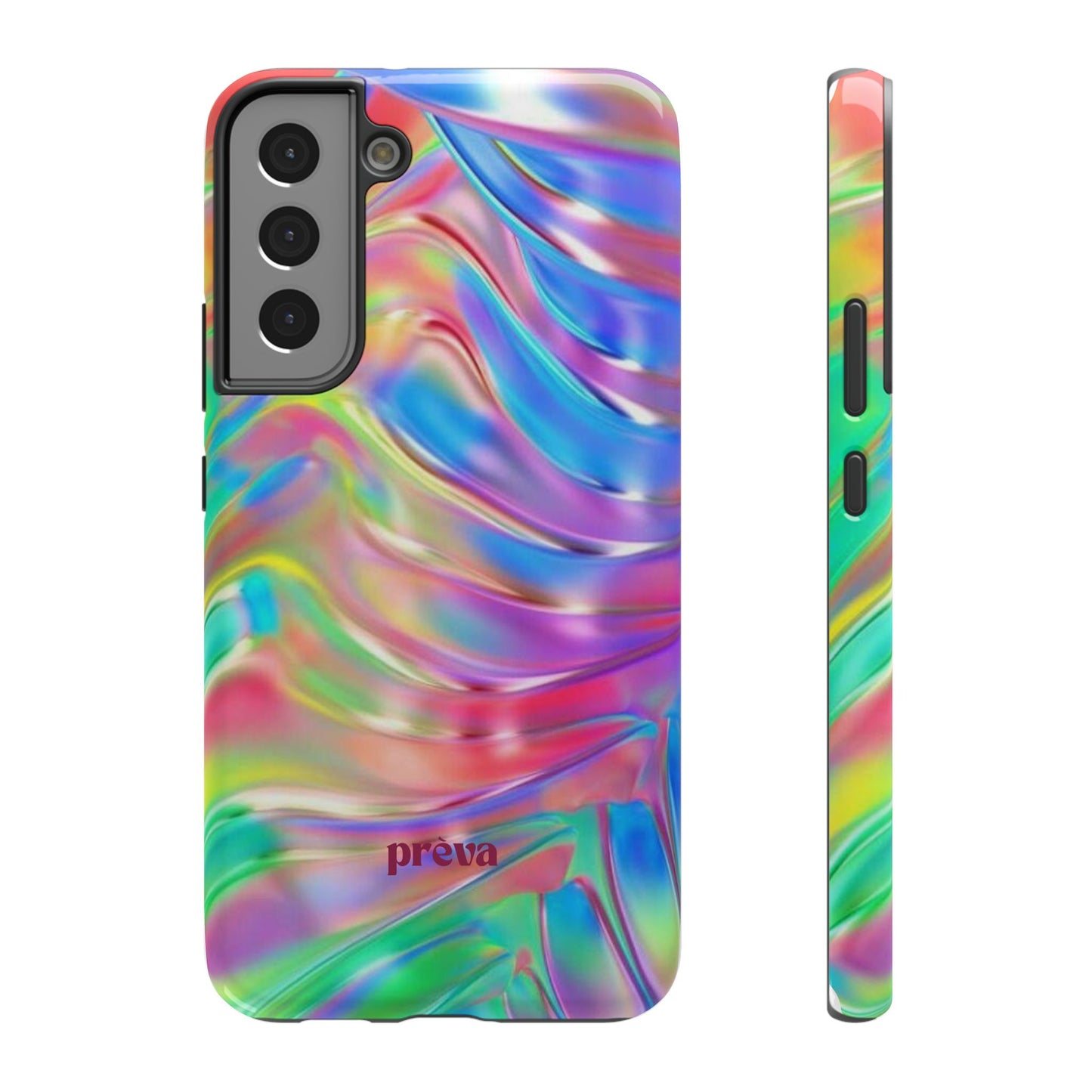 Iridescent Swirl Phone Case
