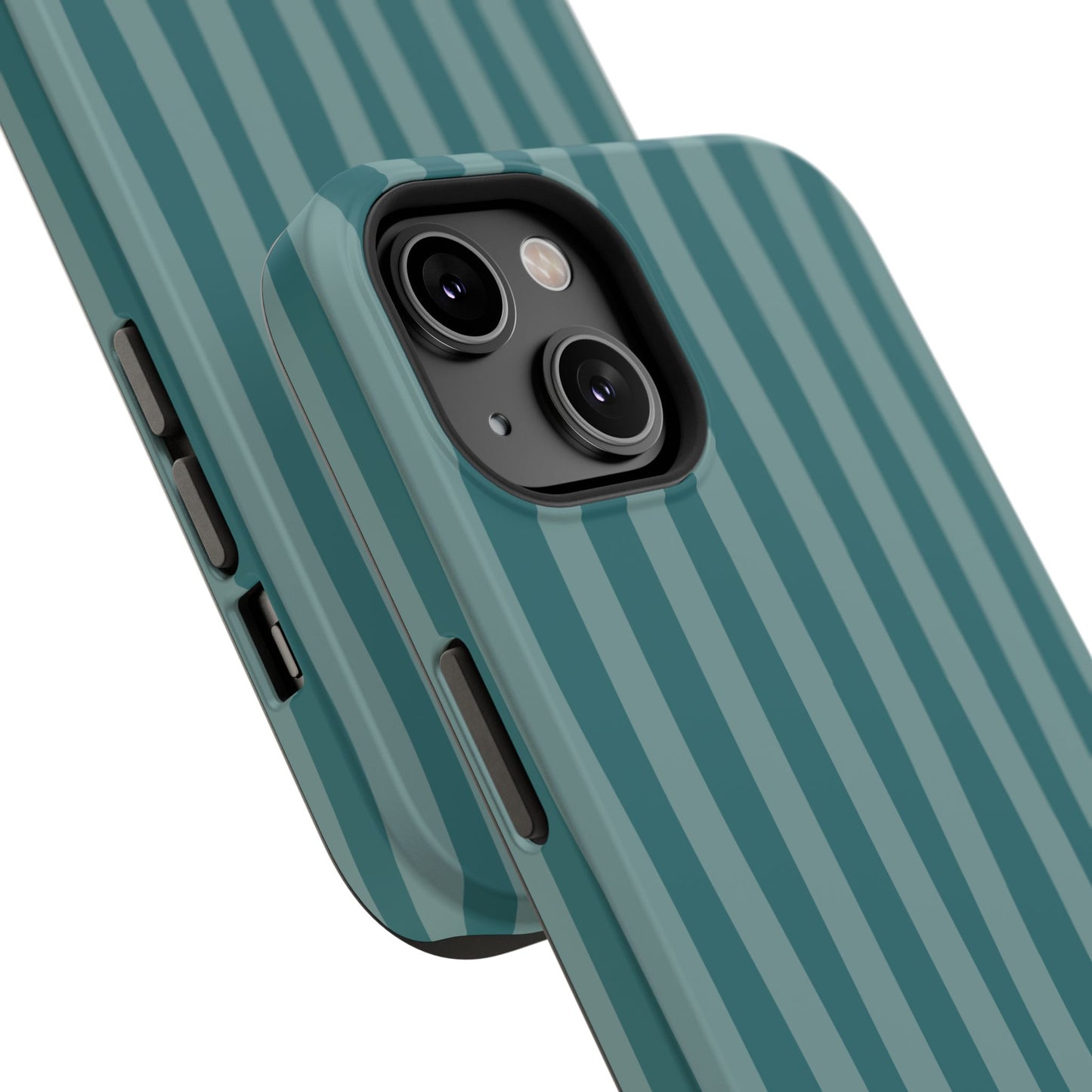 Striped Teal Phone Case