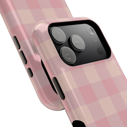 Pink Plaid Phone Case