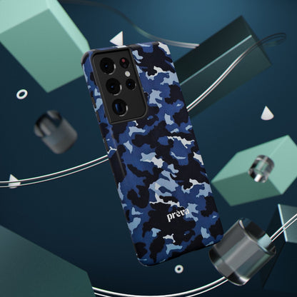 Blue Camo Phone Case