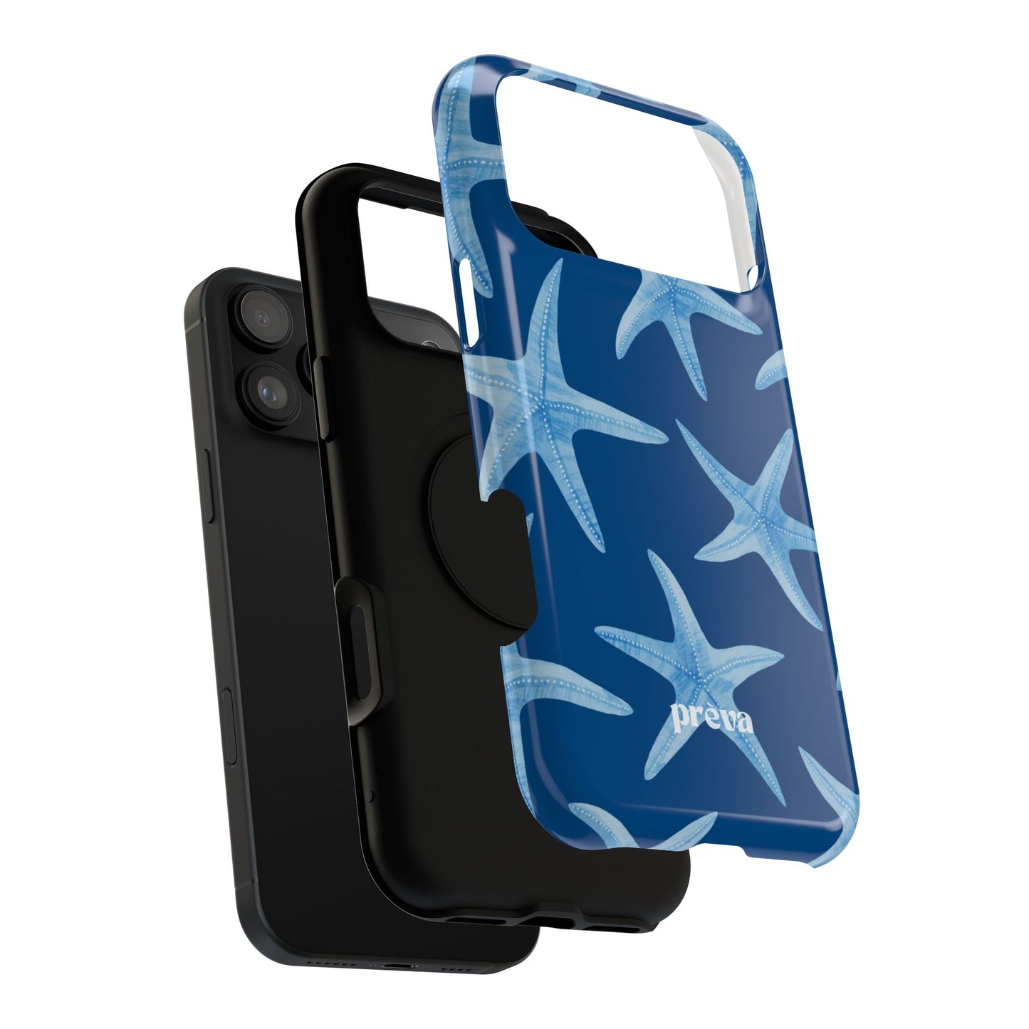 Blue Starfish Phone Case