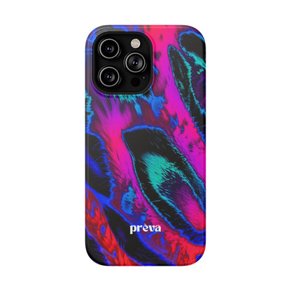 Neon Swirl Phone Case