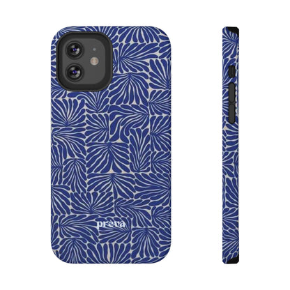 Blue Abstract Greek Phone Case