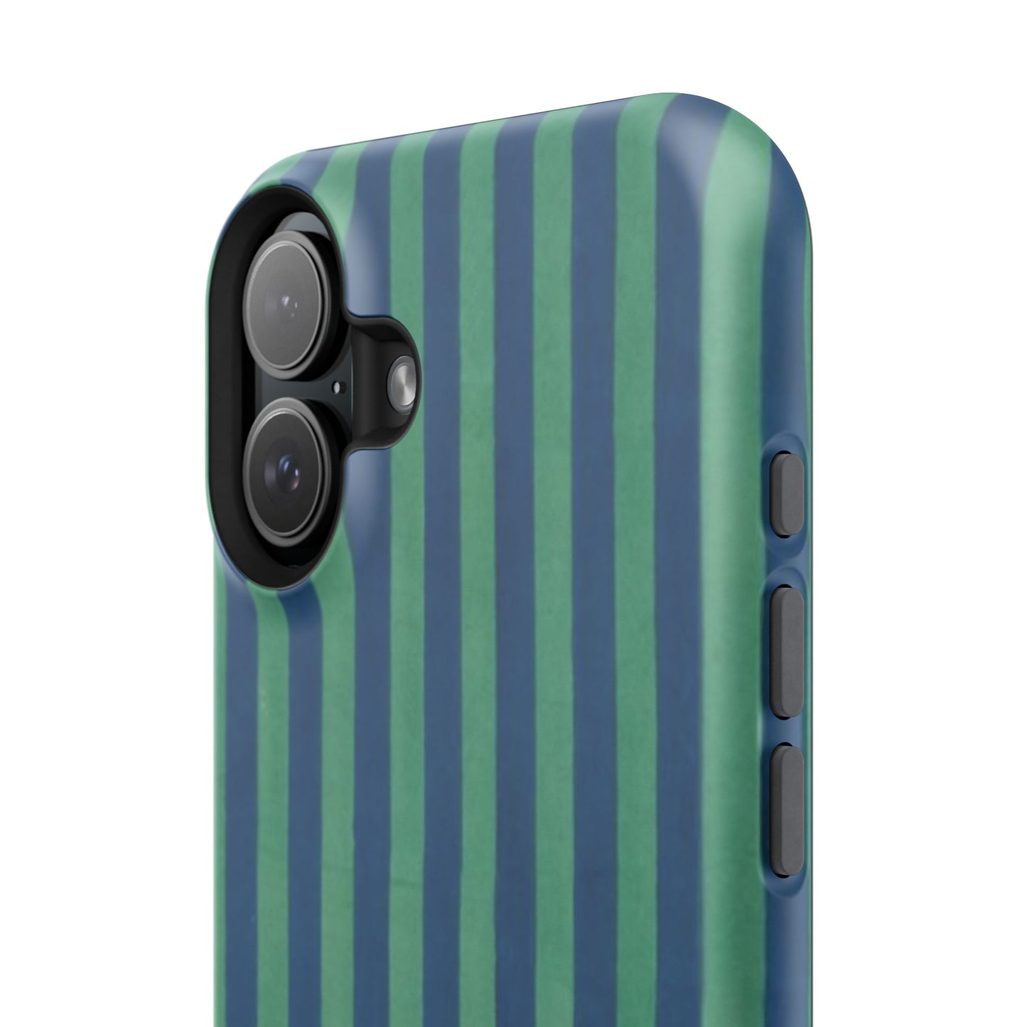 Green & Blue Stripes Phone Case