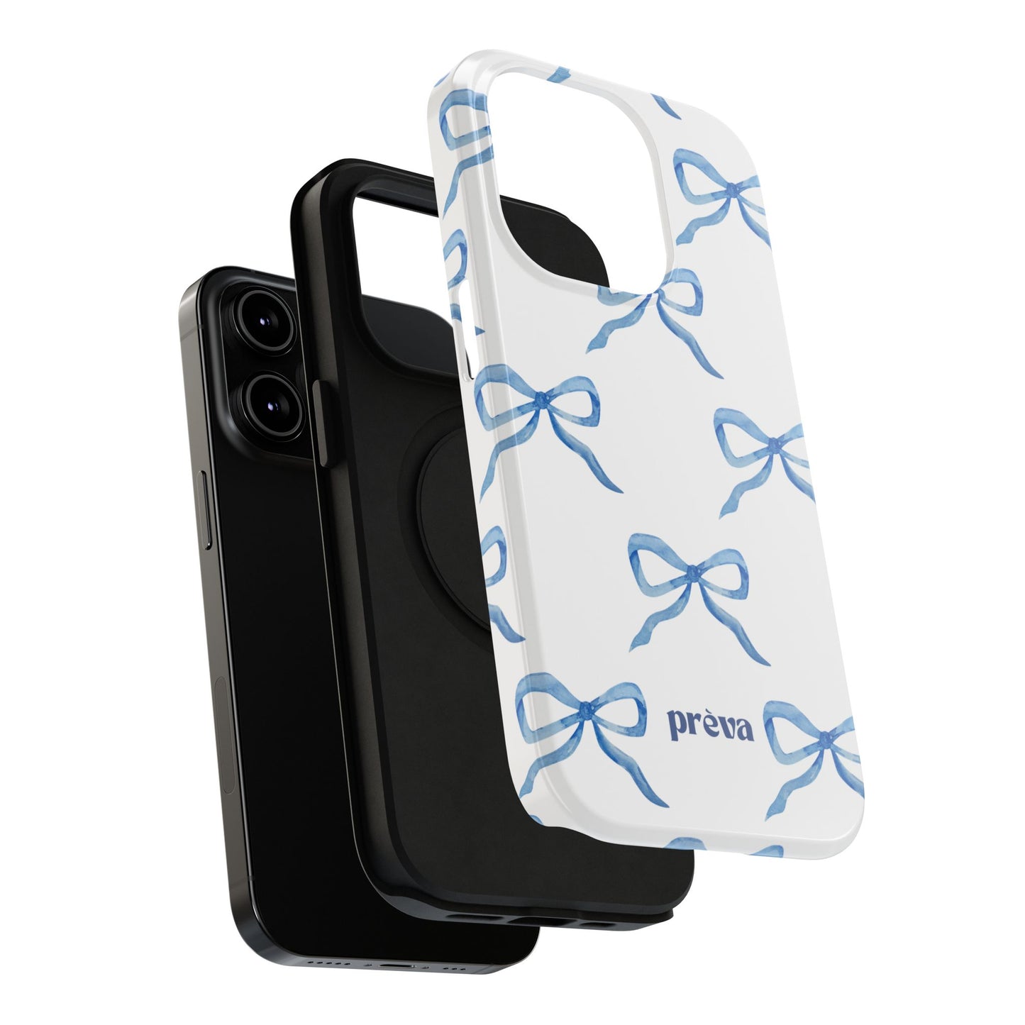 Blue Bow Phone Case