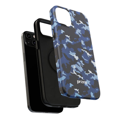 Blue Camo Phone Case