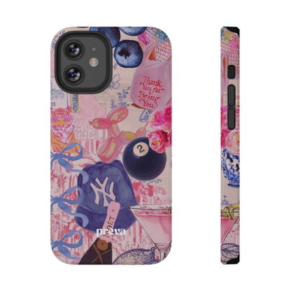 Retro 8 Ball Collage Phone Case