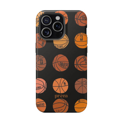 Black Basketball Phone Case