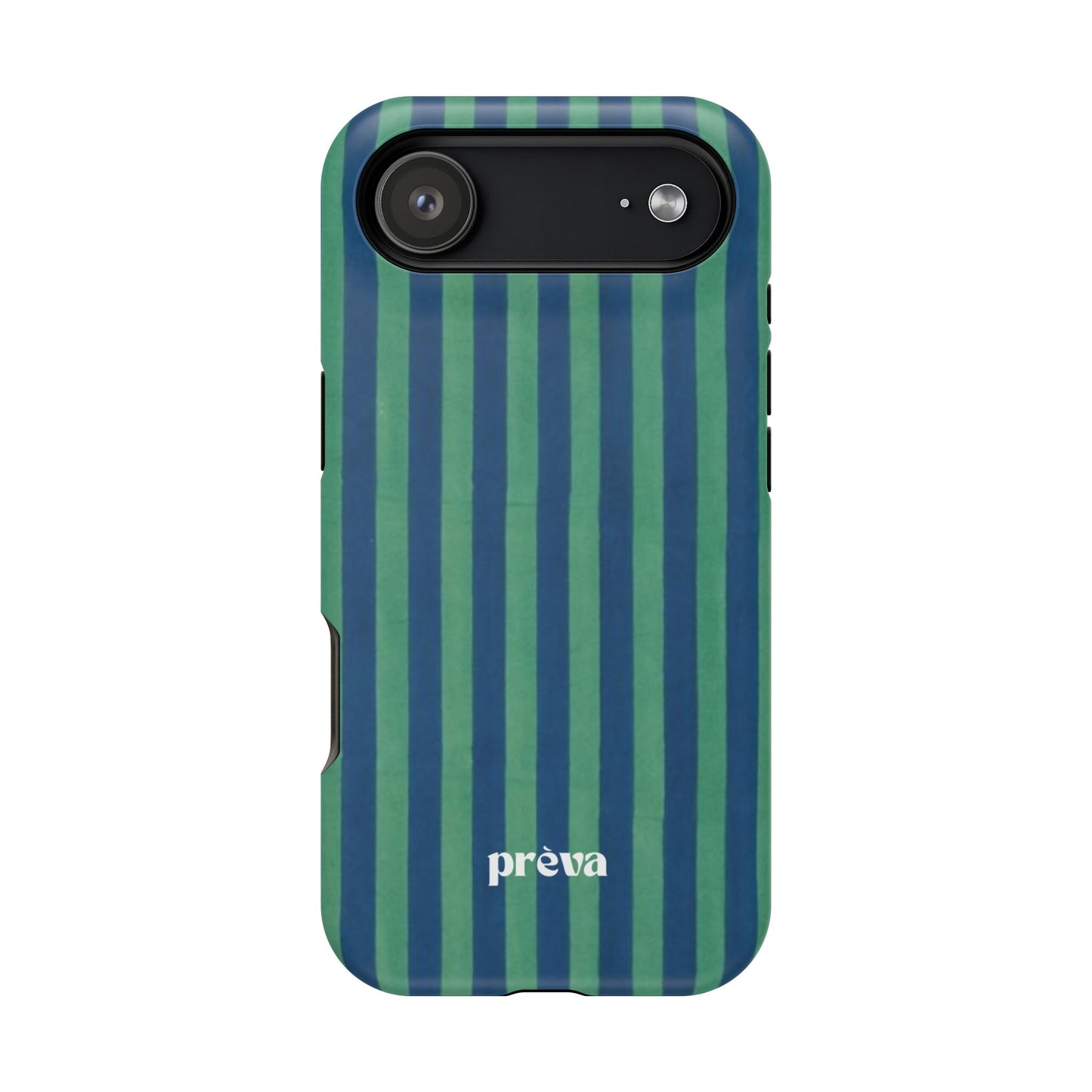 Green & Blue Stripes Phone Case