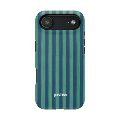Green & Blue Stripes Phone Case