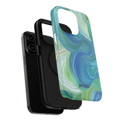 Swirling Ocean Impact-Resistant Phone Case
