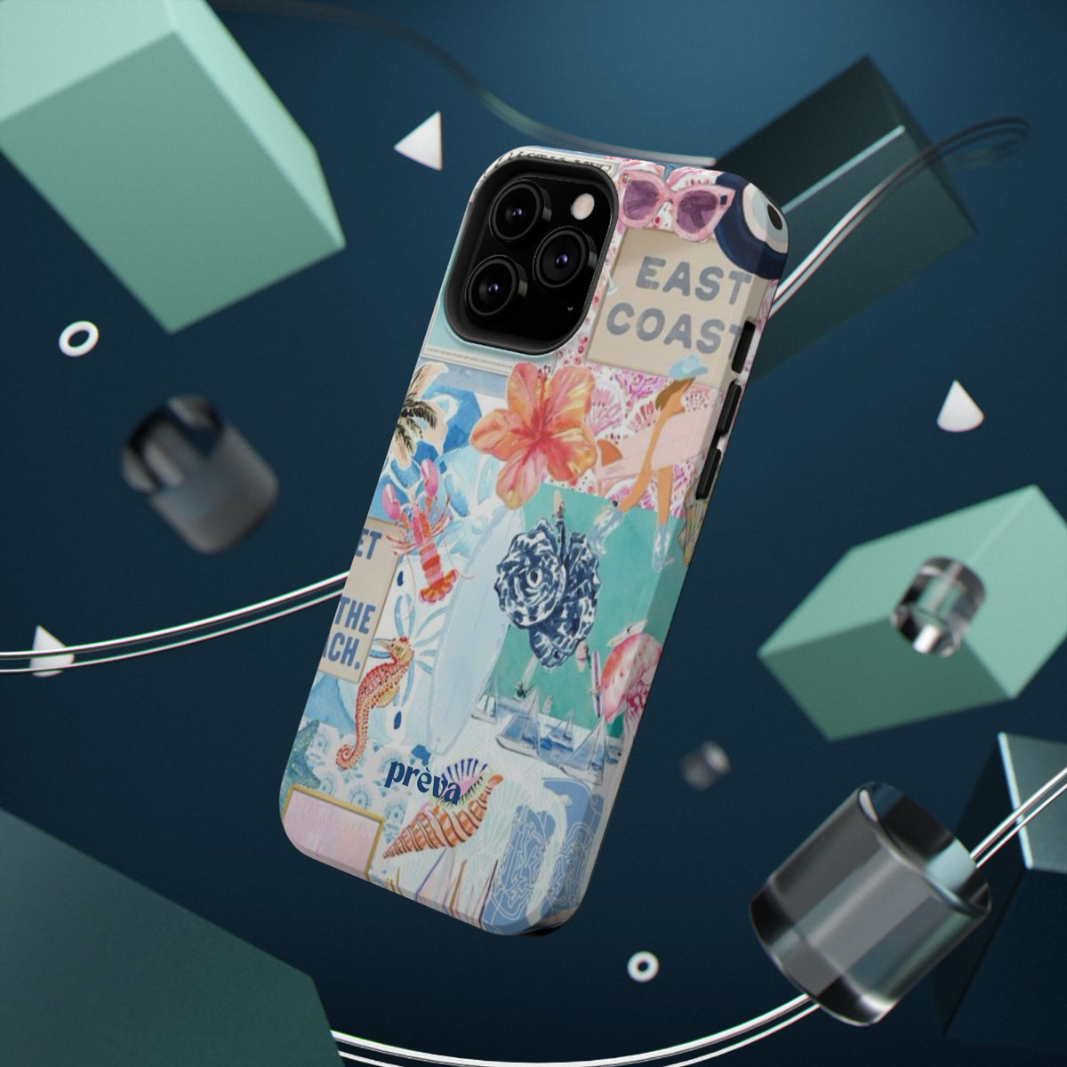 East Coast Collage Phone Case