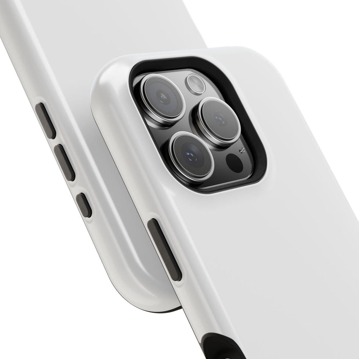 White & Grey Phone Case