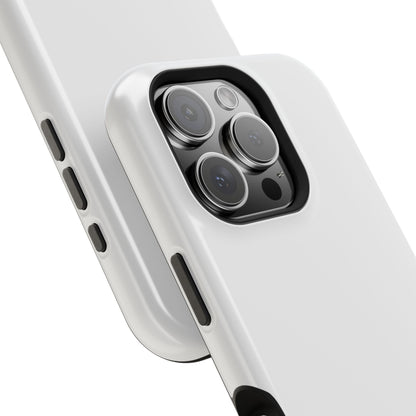 White & Grey Phone Case