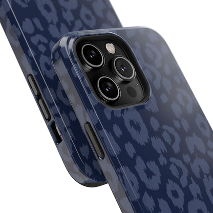 Navy Leopard  Phone Case