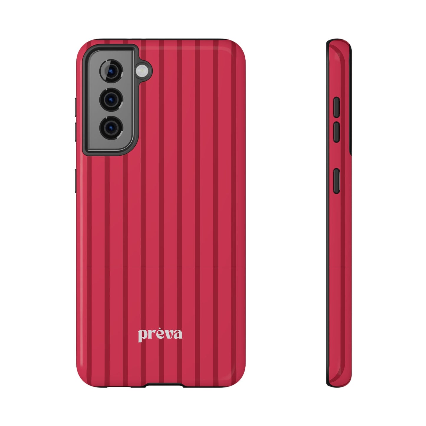 Pinky Red Stripes Phone Case