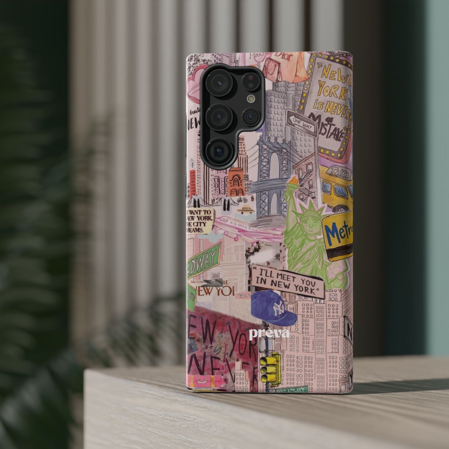 New York Collage Phone Case