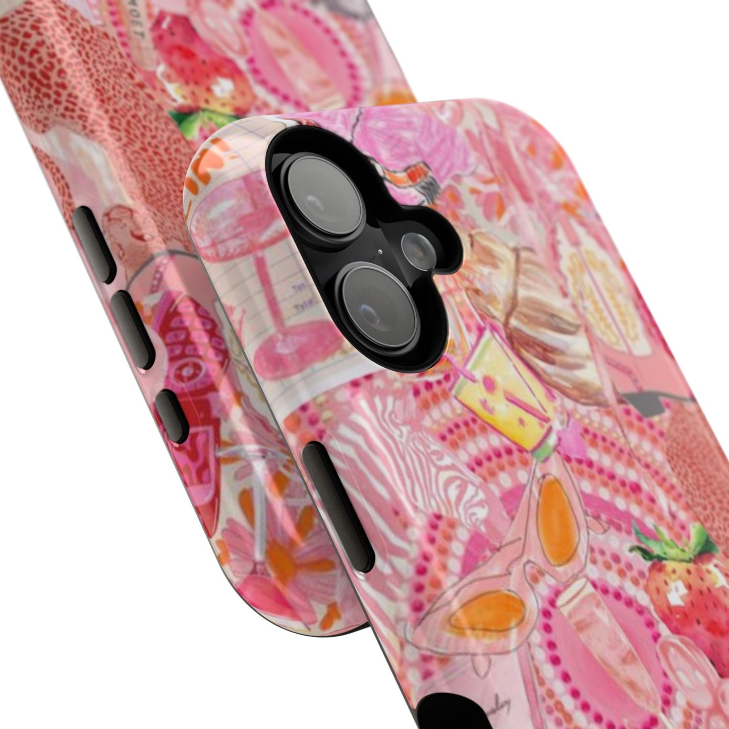 Pink Collage Phone Case