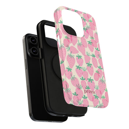Pink Strawberry Phone Case
