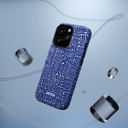 Blue Abstract Greek Phone Case