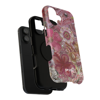 Floral Embroidery Phone Case