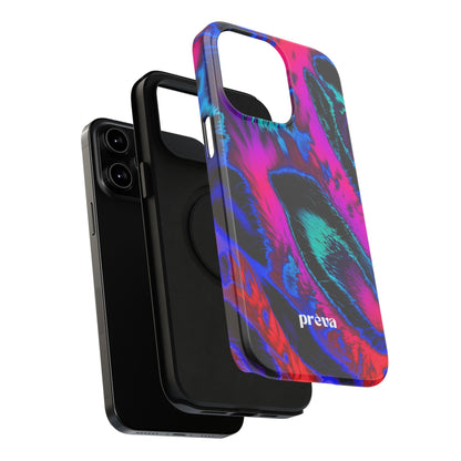 Neon Swirl Phone Case